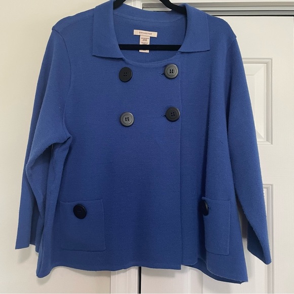 Covington Royal Blue Blazer Jacket Women's Size XL - Picture 1 of 6